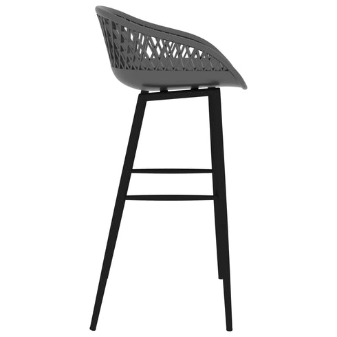 Swen Studio -  5 Piece Bar Set Black and Grey